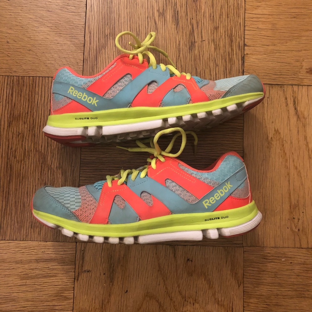 Reebok neon sneakers